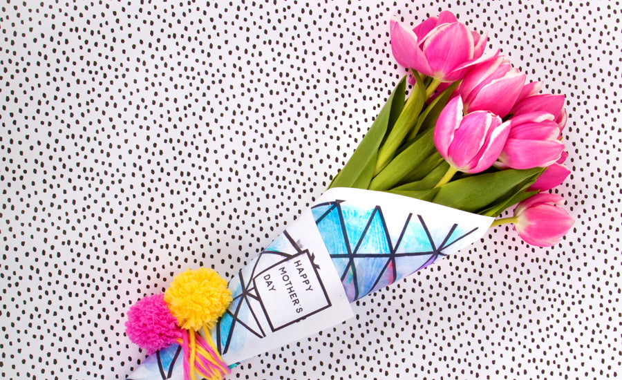 Personalized Flowers Make A Great Mothers Day Craft And T