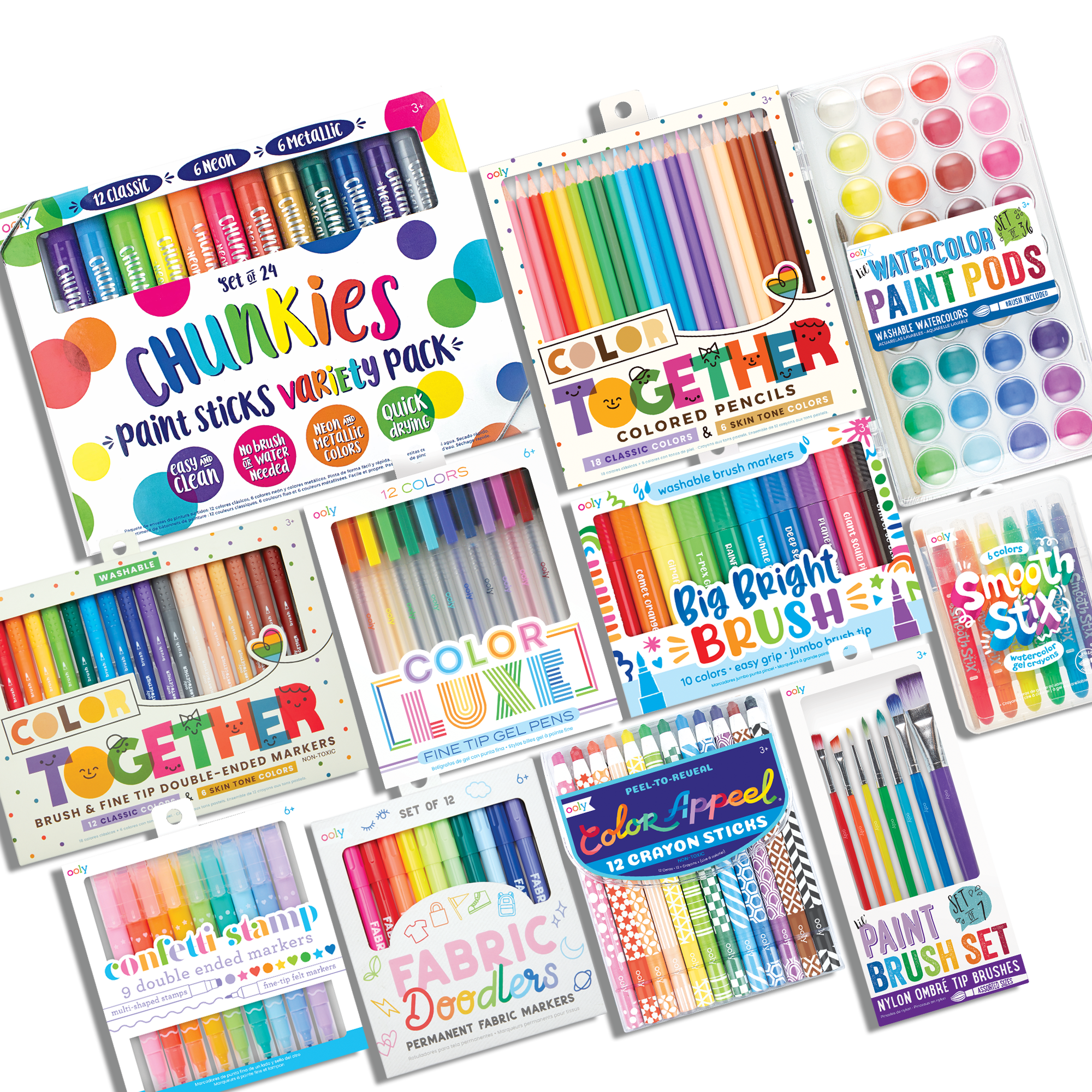 Marker Set 6/12/24/36 Colors Water Color Pen Painting Pencils Pen Brush  Markers For Kids Art Supplies School Washable