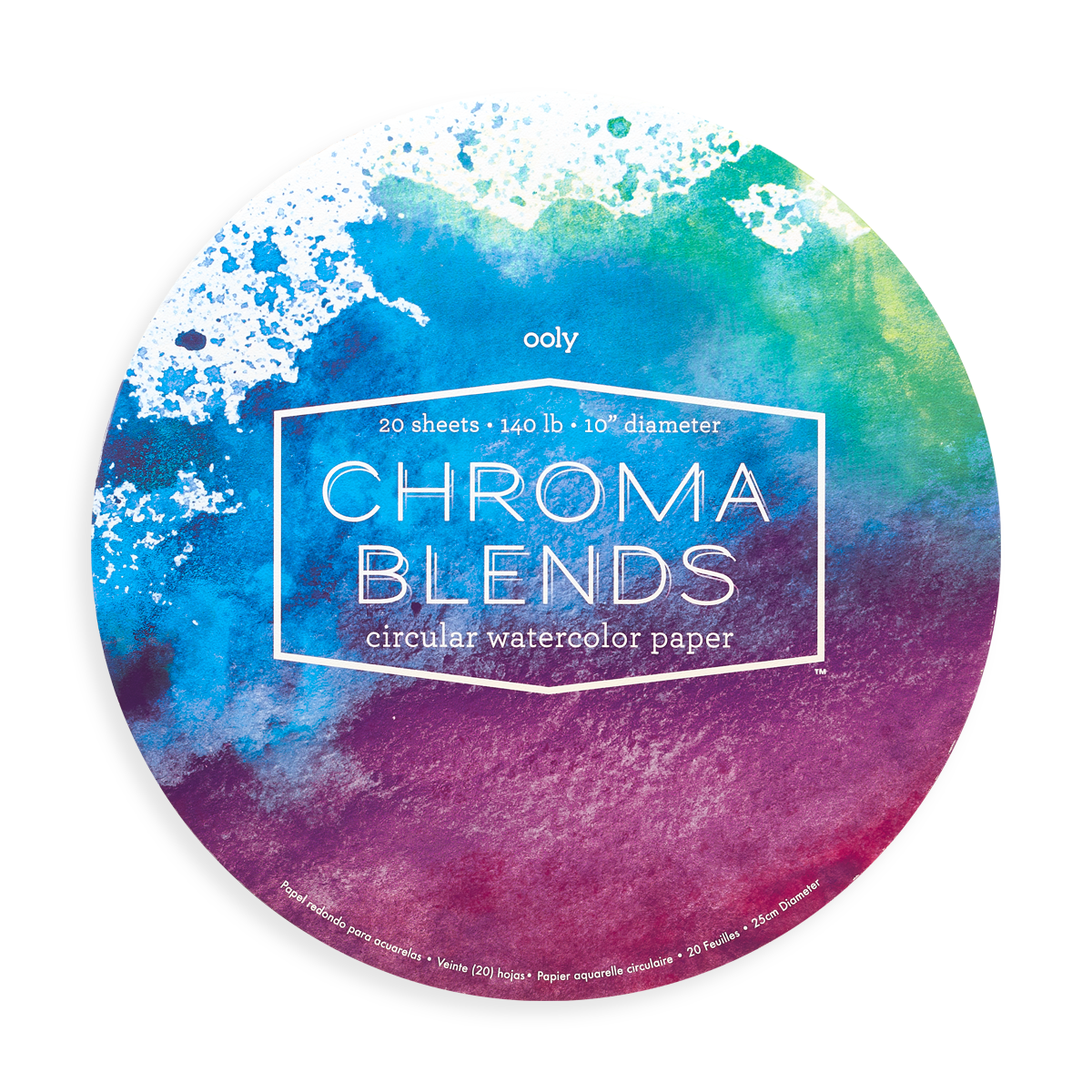 OOLY CHROMA BLENDS WATERCOLOR PAPER AND CHROMA BLENDS PENCILS — Pickle  Papers