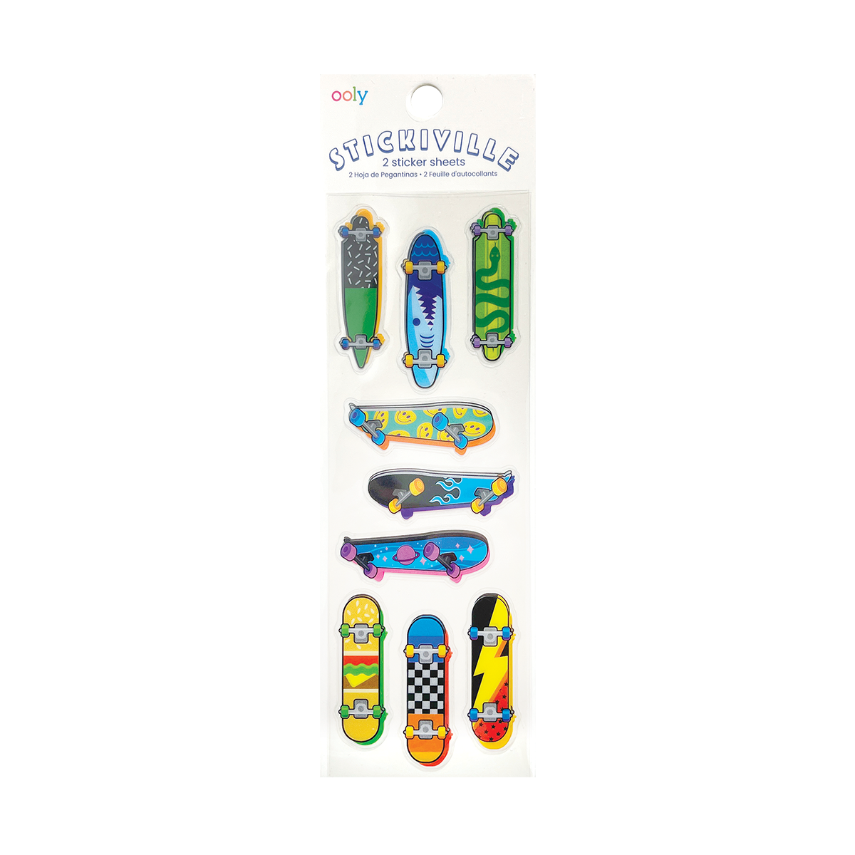 Sticker Skateboard 3 - Magic Stickers