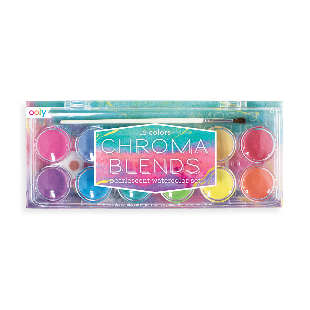 Chroma Blends™ Watercolor Paint Brushes Set