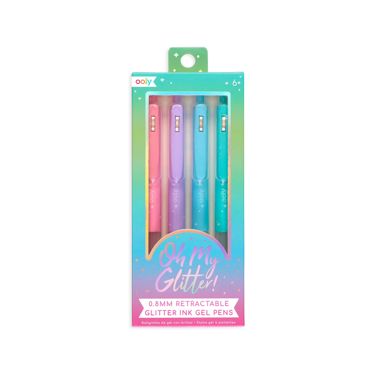 Ooly Rainbow Sparkle Glitter Marker Set of 15