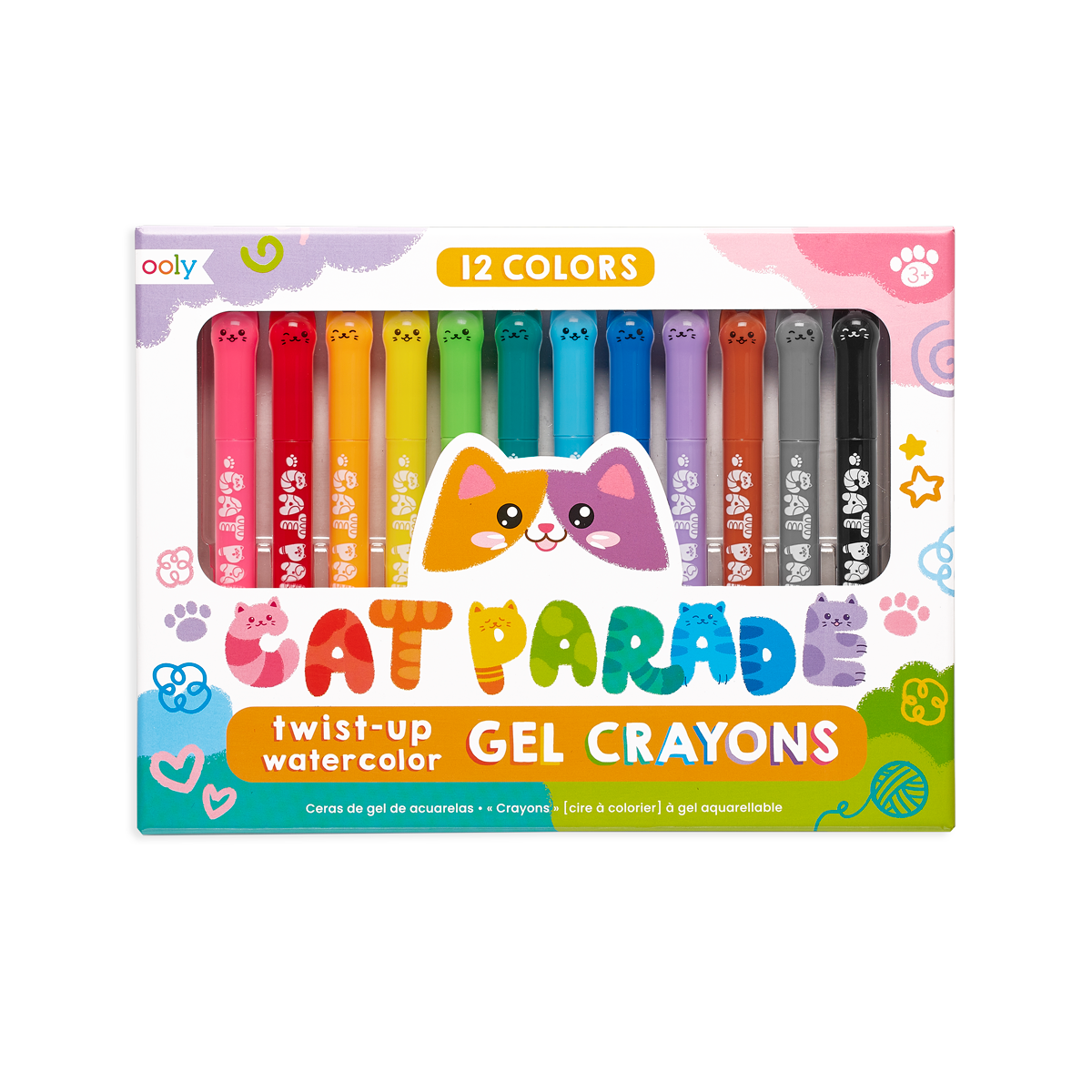 12 Colors/set Gel Ink Pen Water-color Pens Art Marker pen Kids Drawing Toy  Stationery