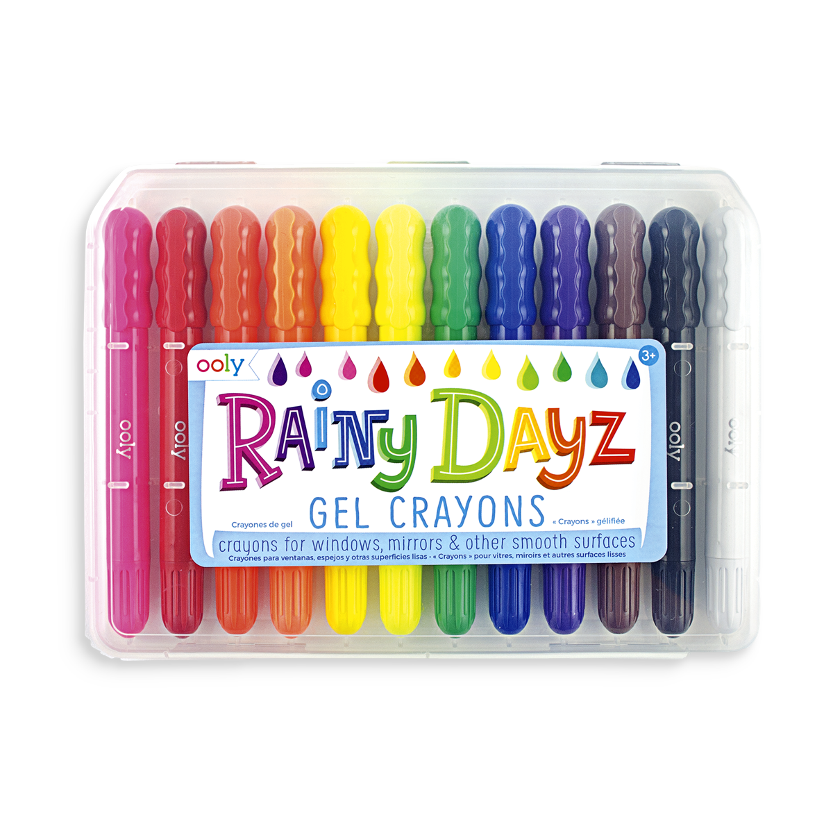 Mr. Pen- Crayons, Gel Crayons, 12 Pack, Twist up Crayons, Non