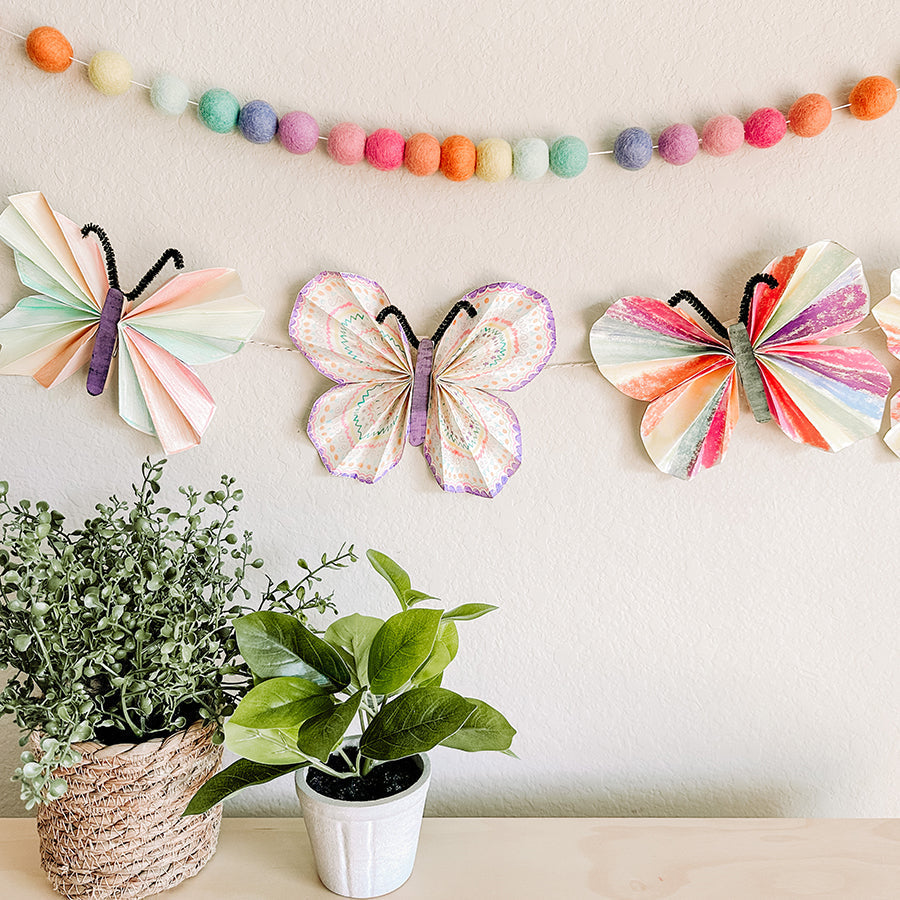 Positively Pastel Butterfly Craft for Kids