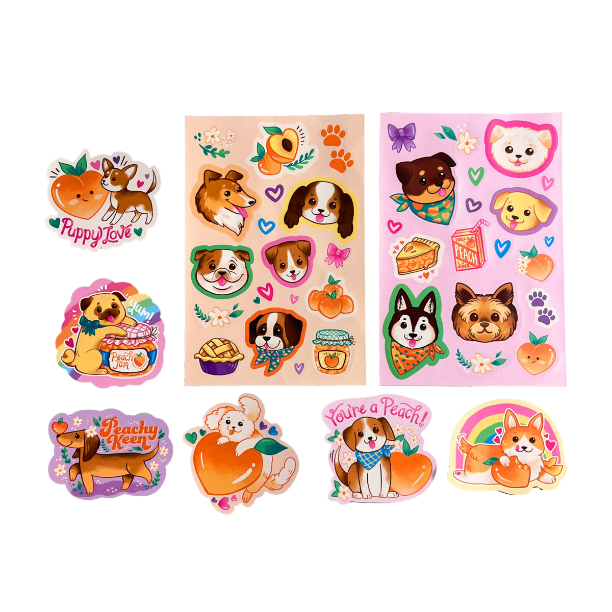 Ooly Stickiville BFF Foods Stickers