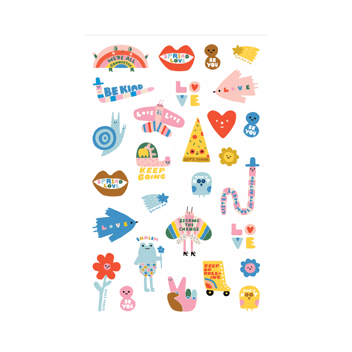 Stickers Sweet Spring (Spread)