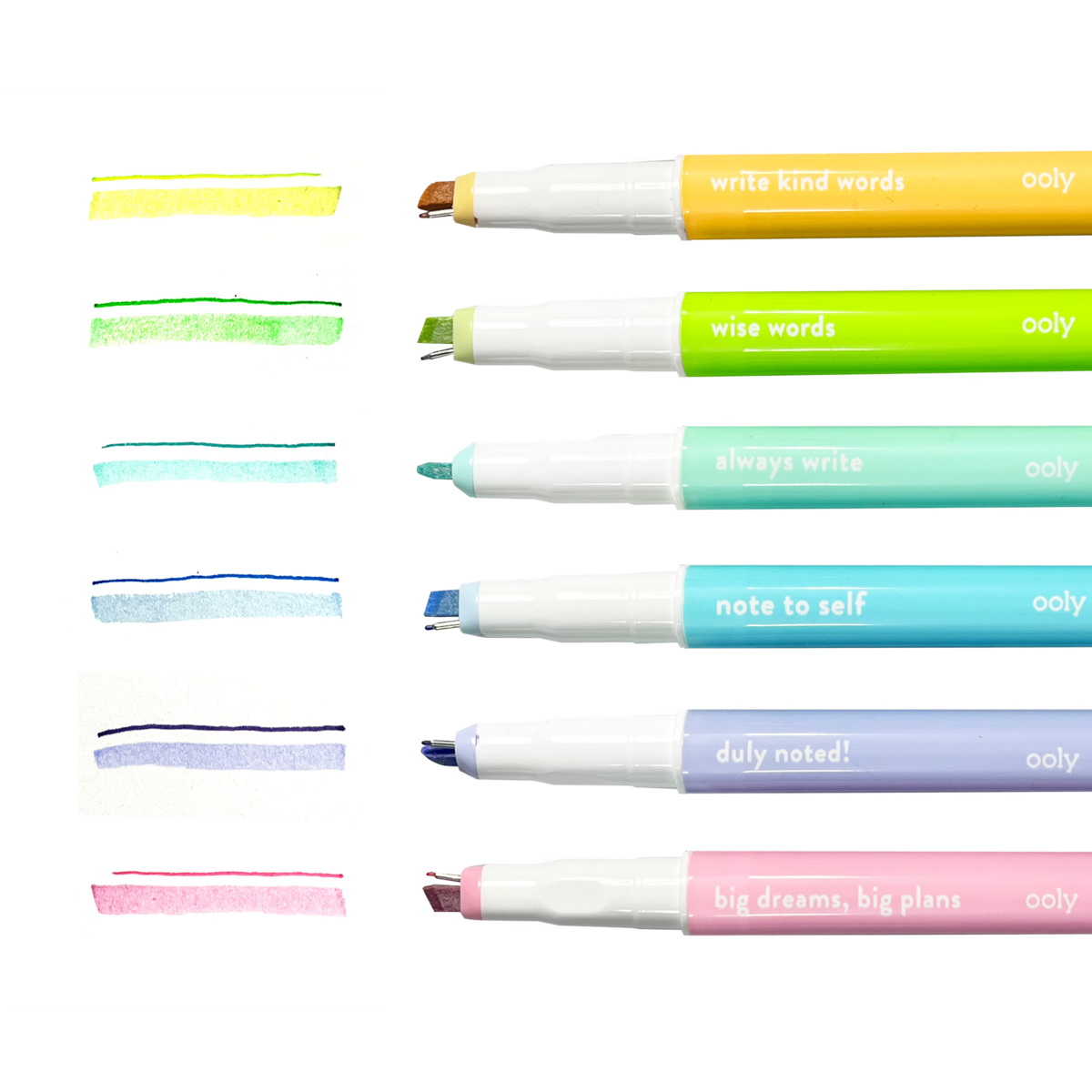 1pc White Highlighter Pen Single Head Marker Pen For Note Taking, Drawing,  Universal For Students And Office Use