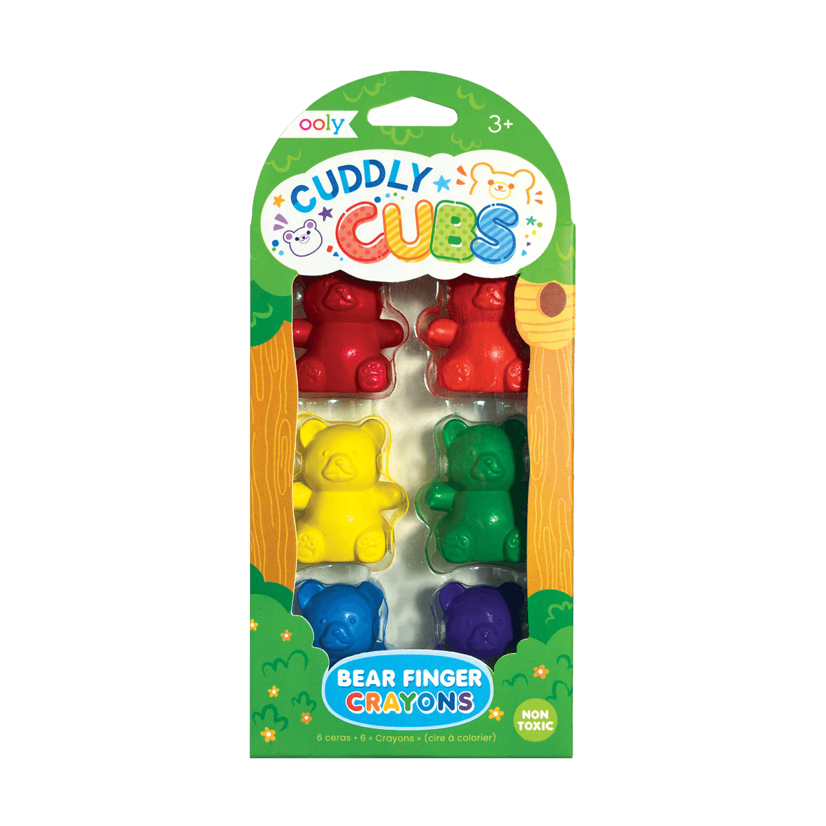 Happy Triangles Jumbo Crayons – Treehouse Toys