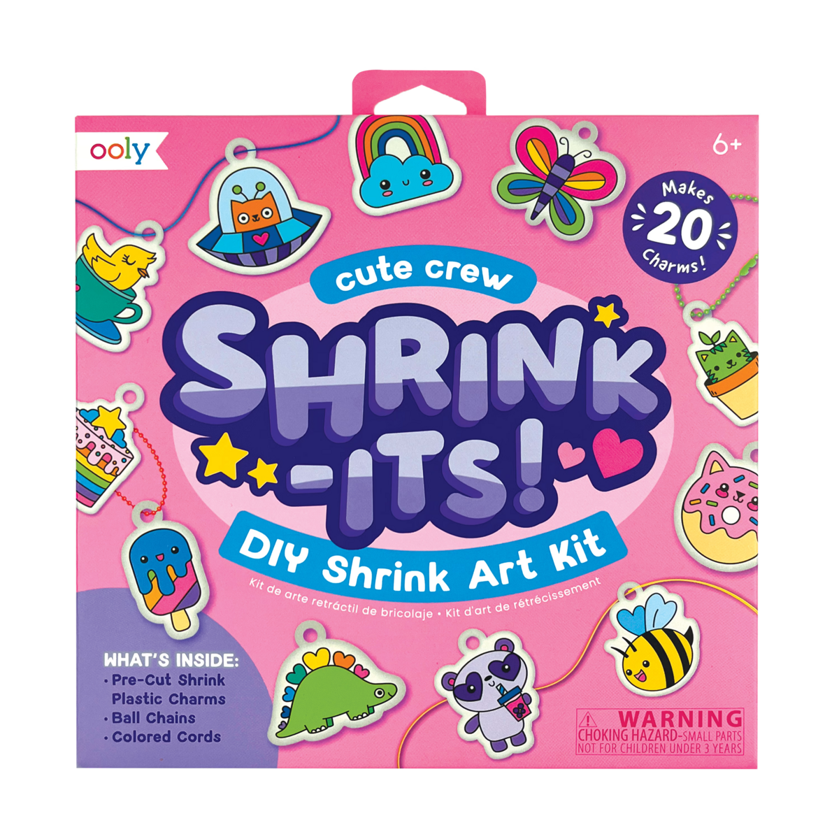Shrink-its! DIY Shrink Art Kit - Cute Crew - OOLY