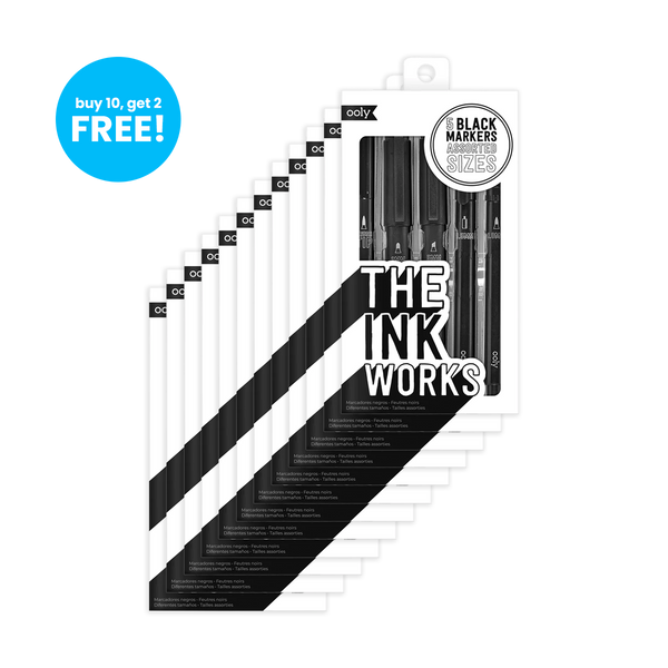 The Ink Works Markers - Set of 5 by Ooly