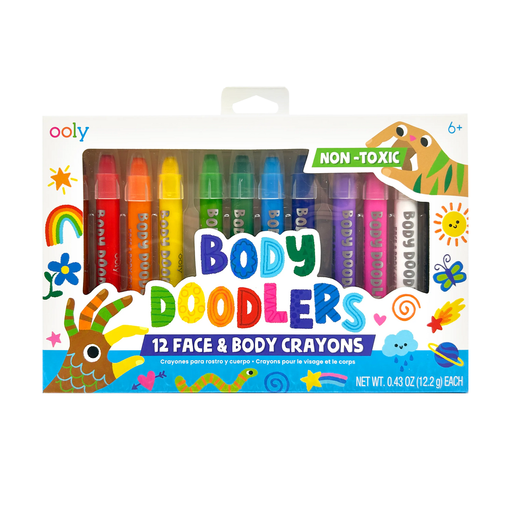 Body Doodlers - Face & Body Crayons - OOLY