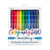 OOLY Calligraphy Duo Double-Ended Markers front of packaging