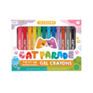 Front of packaging of OOLY Cat Parade Gel Crayons Packaging Front