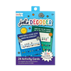 OOLY Joke Decoder Paper Games activity cart set front of packaging