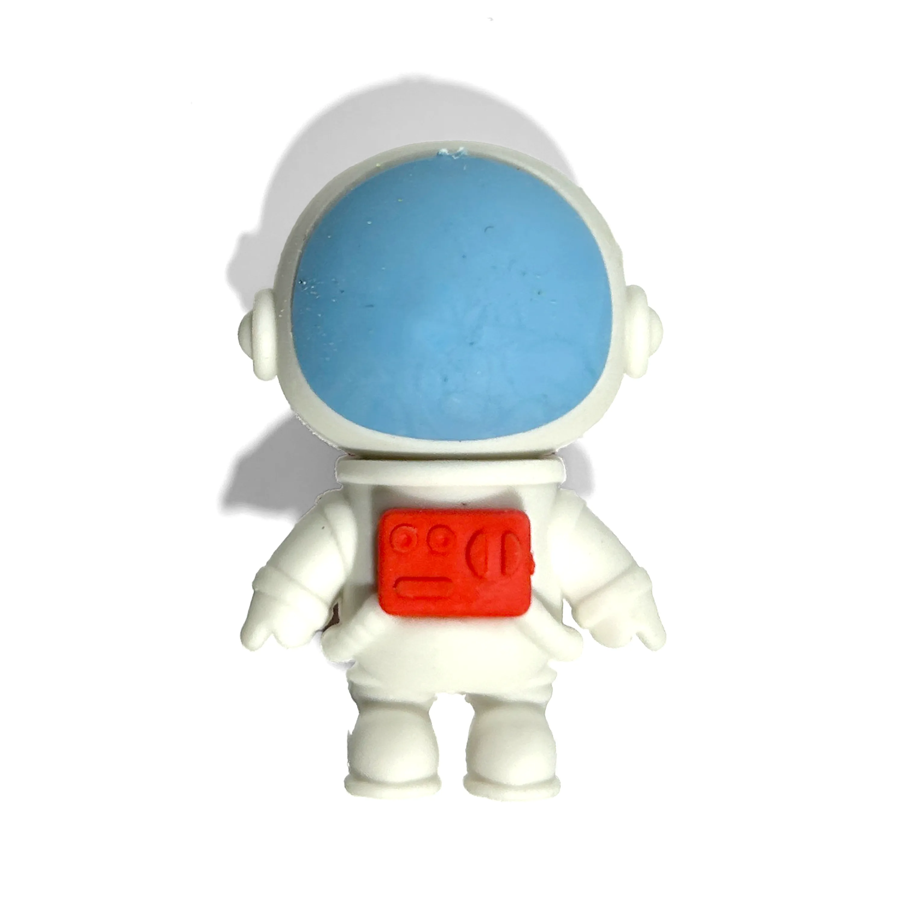 Single astronaut eraser from OOLY Outta This World Scented Puzzle Erasers