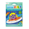 Front of packaging OOLY Undercover Art Hidden Pattern Coloring Activity Art Cards - Monster Aliens