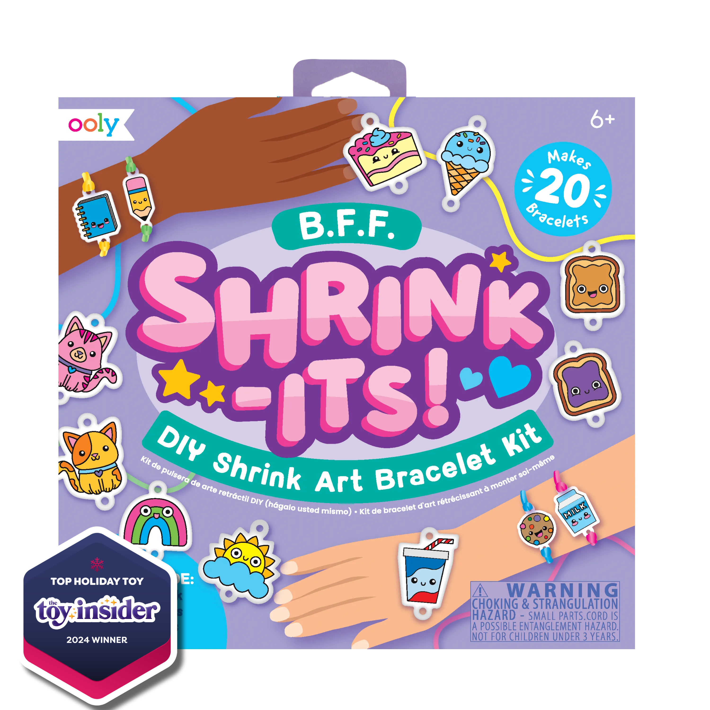 Shrink-its! DIY Shrink Art Bracelet Kit - BFF