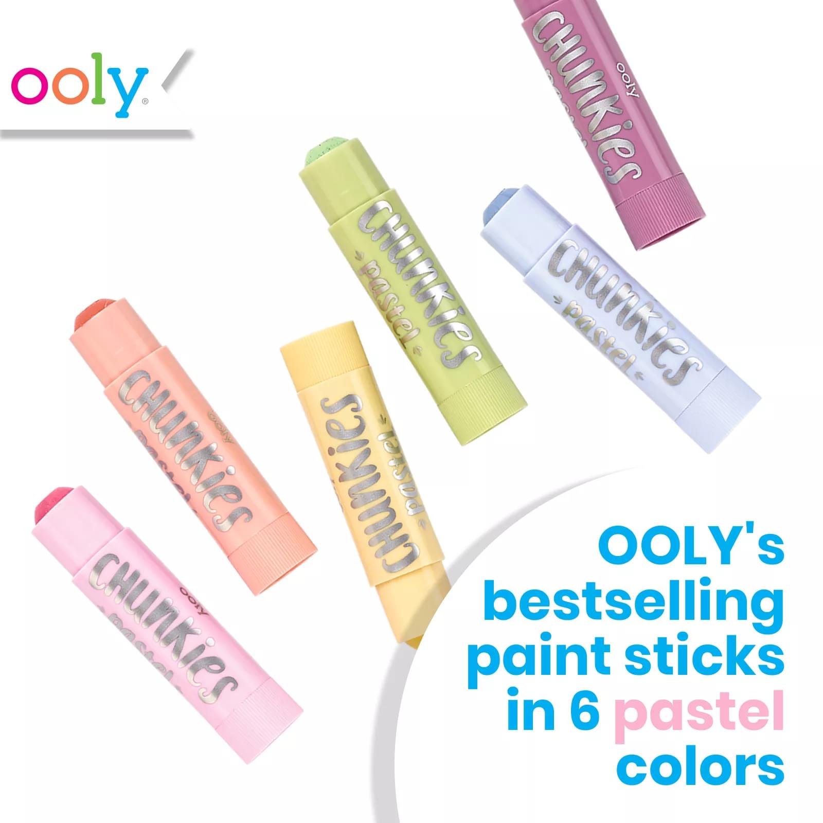 Ooly Chunkies Paint Sticks, Neon or Pastel, Set of 6 – ARCH Art Supplies