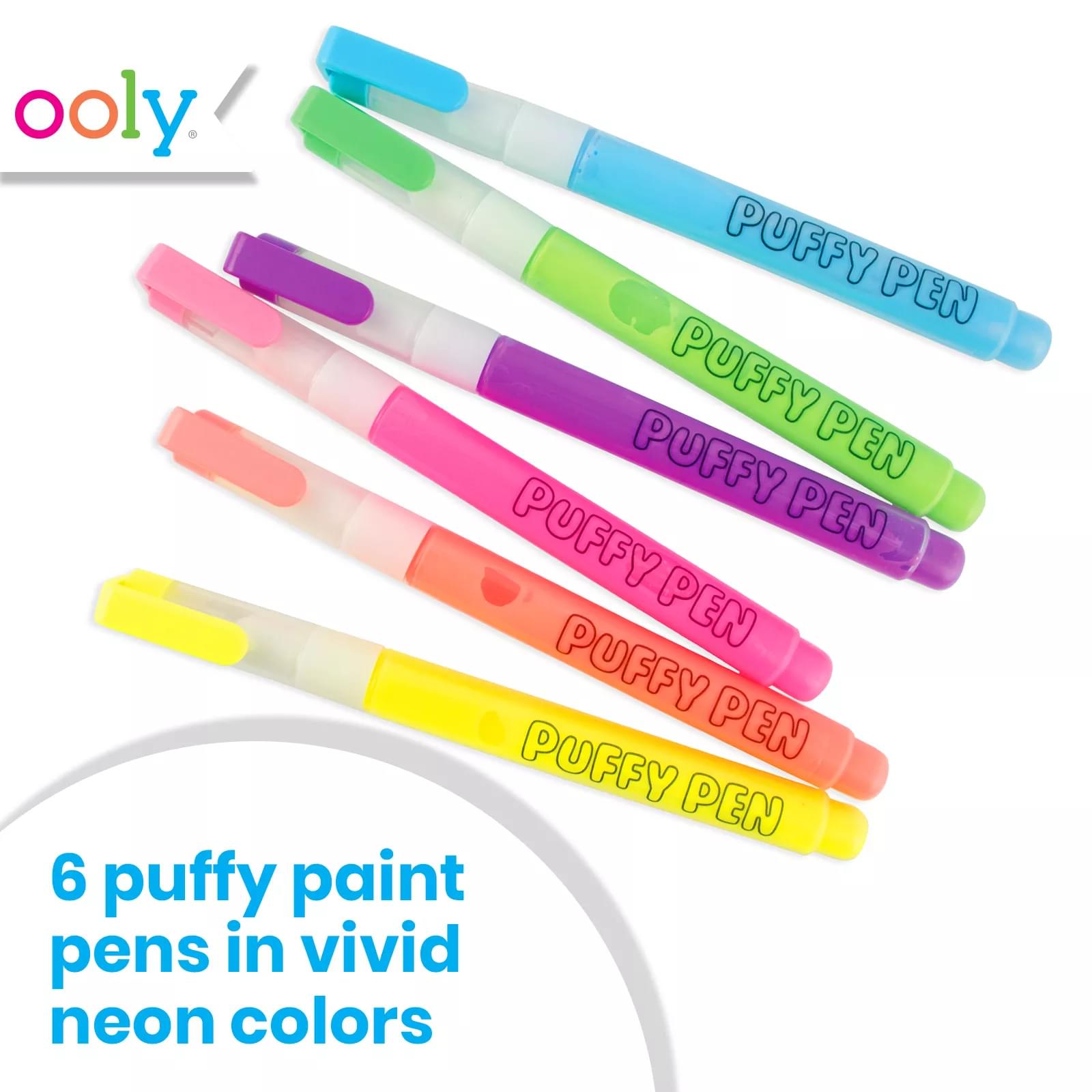 Magic Puffy Pens, Diy Bubble Popcorn Drawing Pens, Magic Puffy Pens For Kids  Children, Magic Popcorn Color Paint Pen, Puffy Bubble Pen Puffy 3d Art Sa