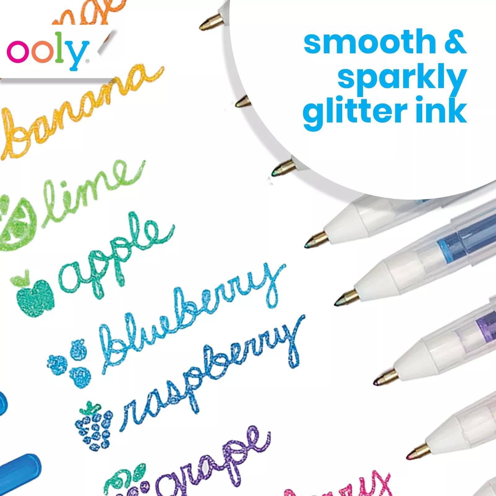 Glitter Scented Gel Pens Pack X7 - Smiggle Online