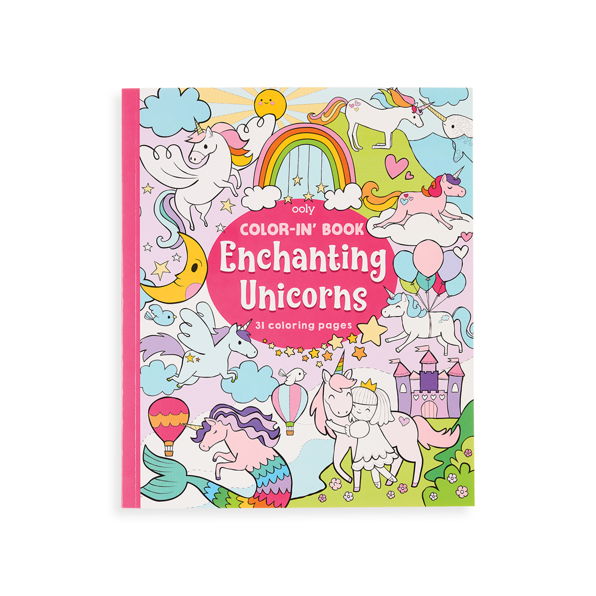 Sketch Book for Girls: Enchanting Cute Unicorn on Colorful Background!  Blank Sketchbook for Girls, Kids and Unicorn Lovers | Notebook for Drawing
