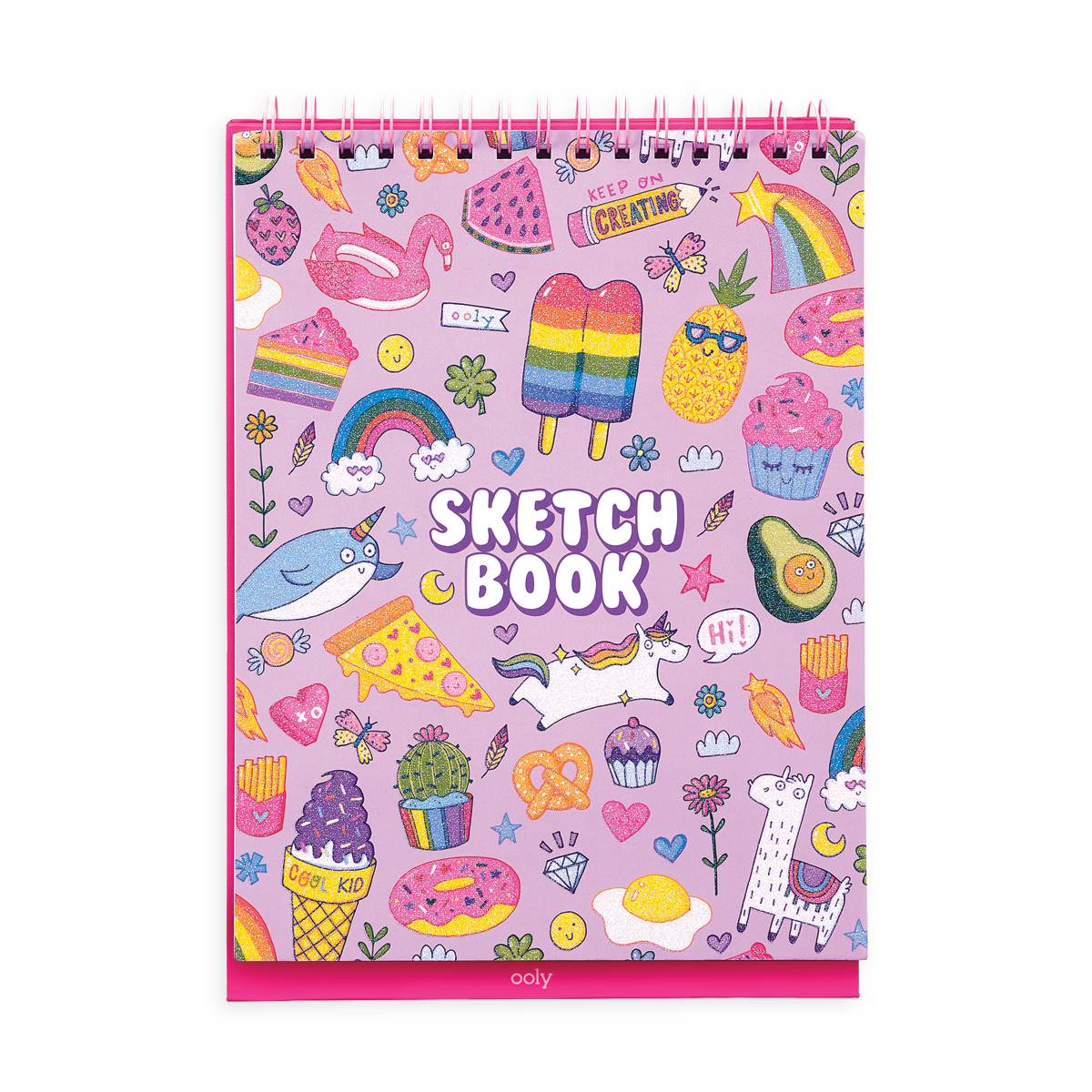 Kids Sketch Book: Blank Paper for Drawing, Sketching or Doodling for  Children of any age. With cute drawing equipment cover
