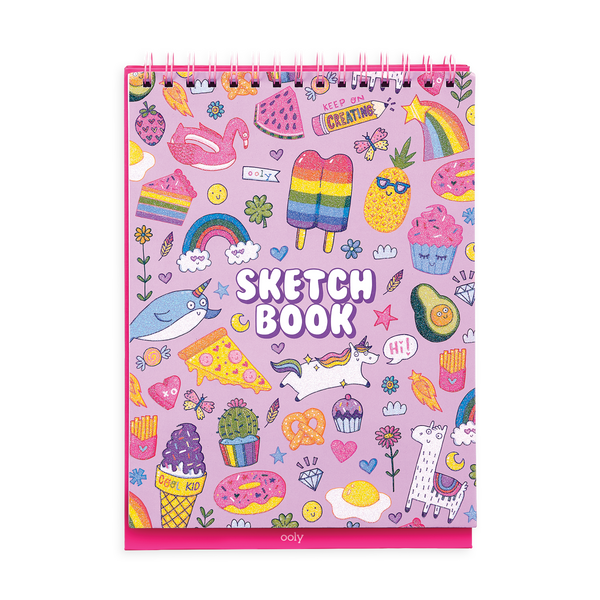 Pink Girls Standing Sketch Book – Stylish Scribe Stationery