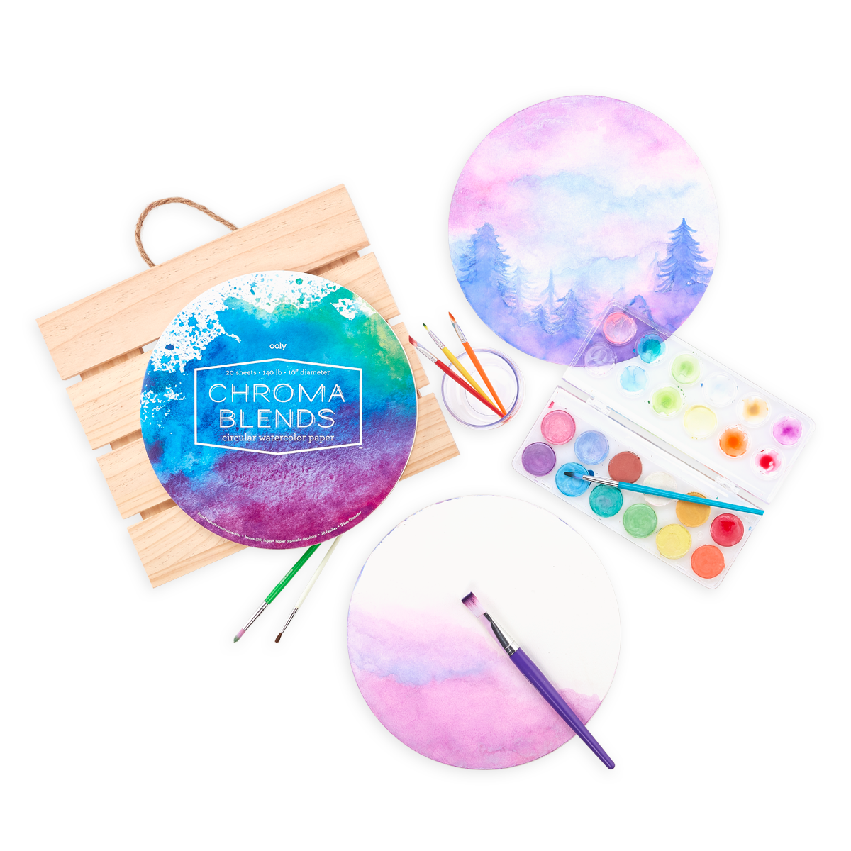 OOLY Chroma Blends Watercolor Brush Markers – Parcel Arts