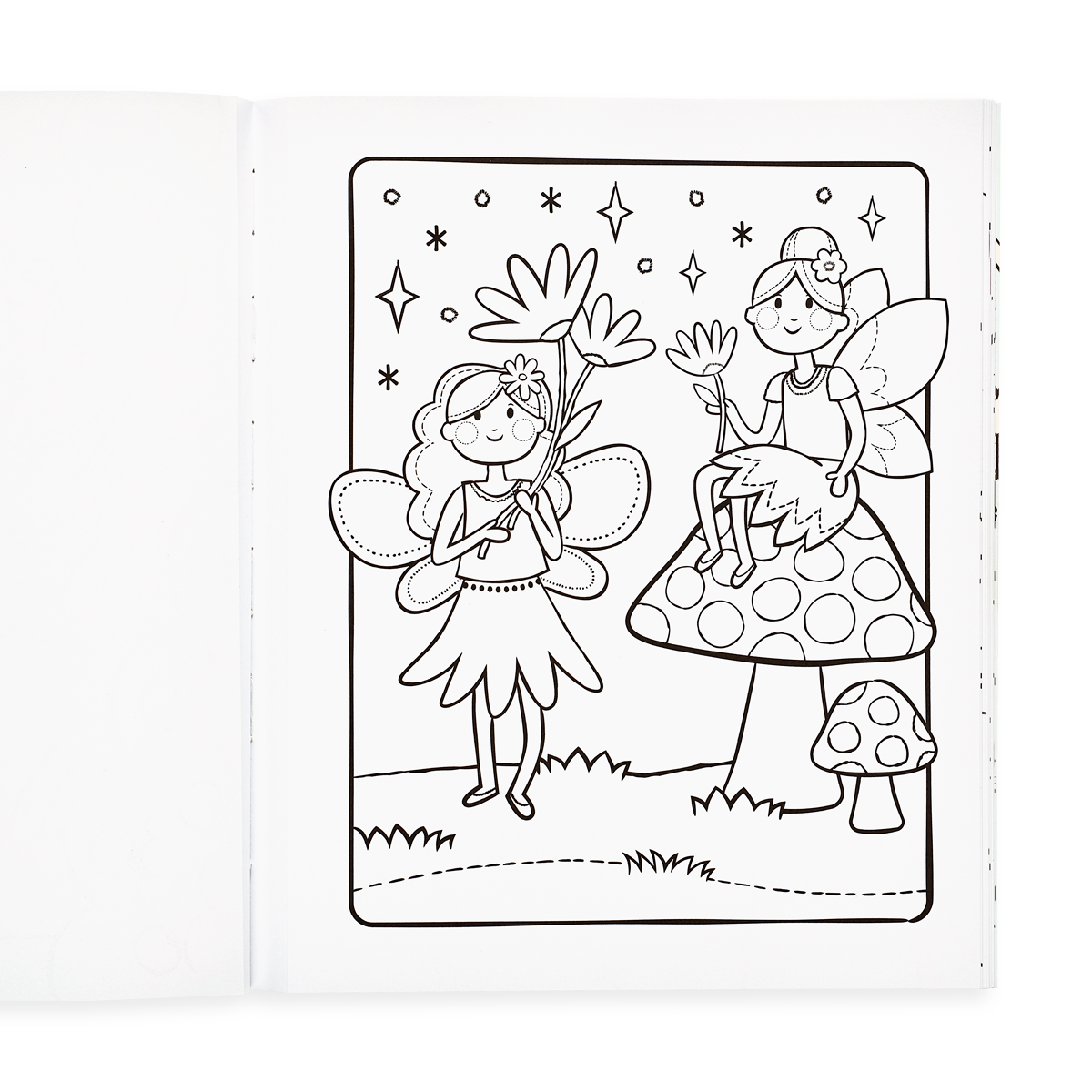 pictures of fairies to color for kids