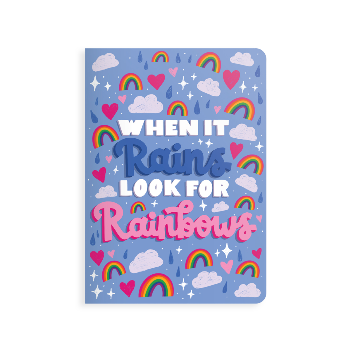 OOLY Jot-It Notebook 64 page - Look for Rainbows