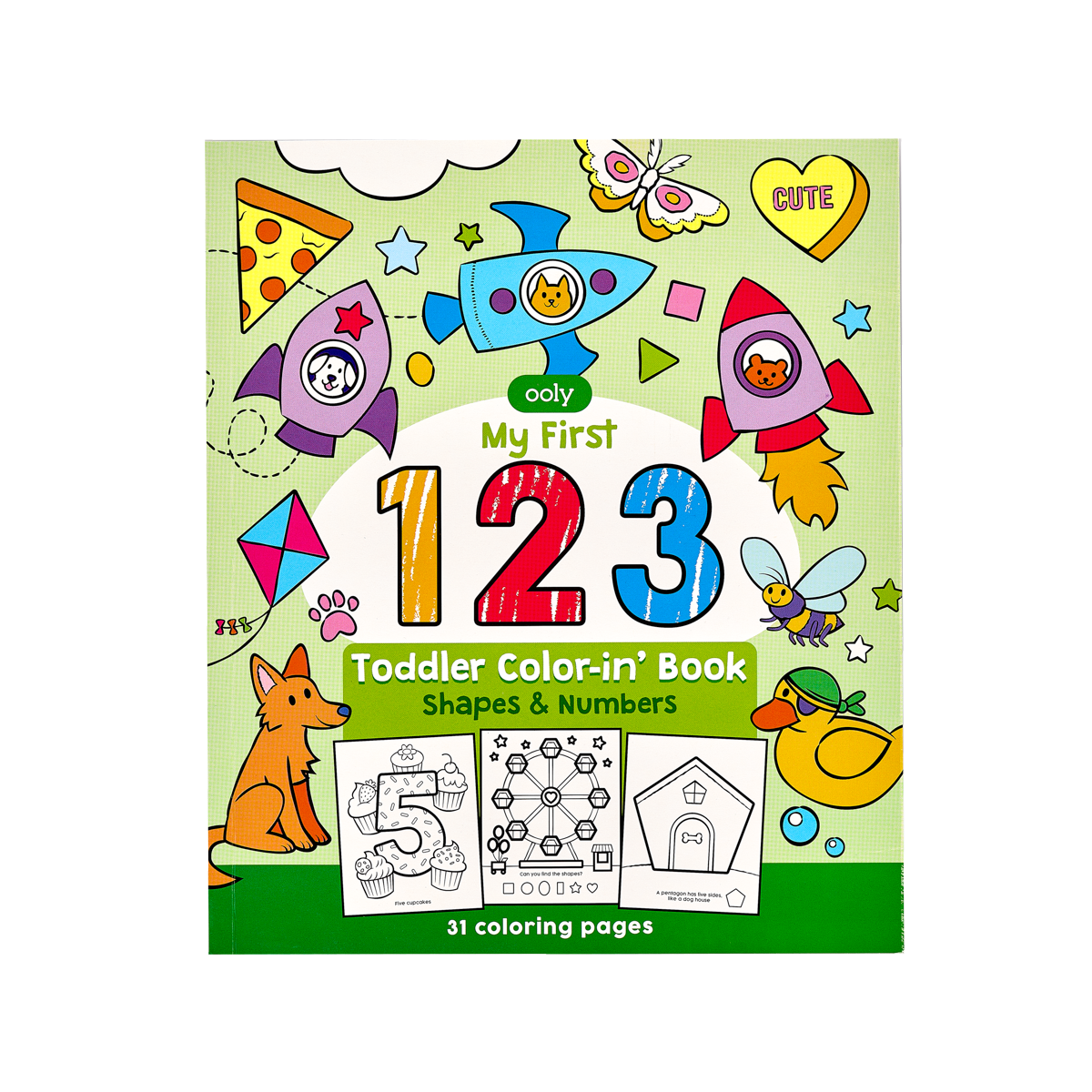 123 things BIG & JUMBO Coloring Book VOL.4: 123 Pages to color