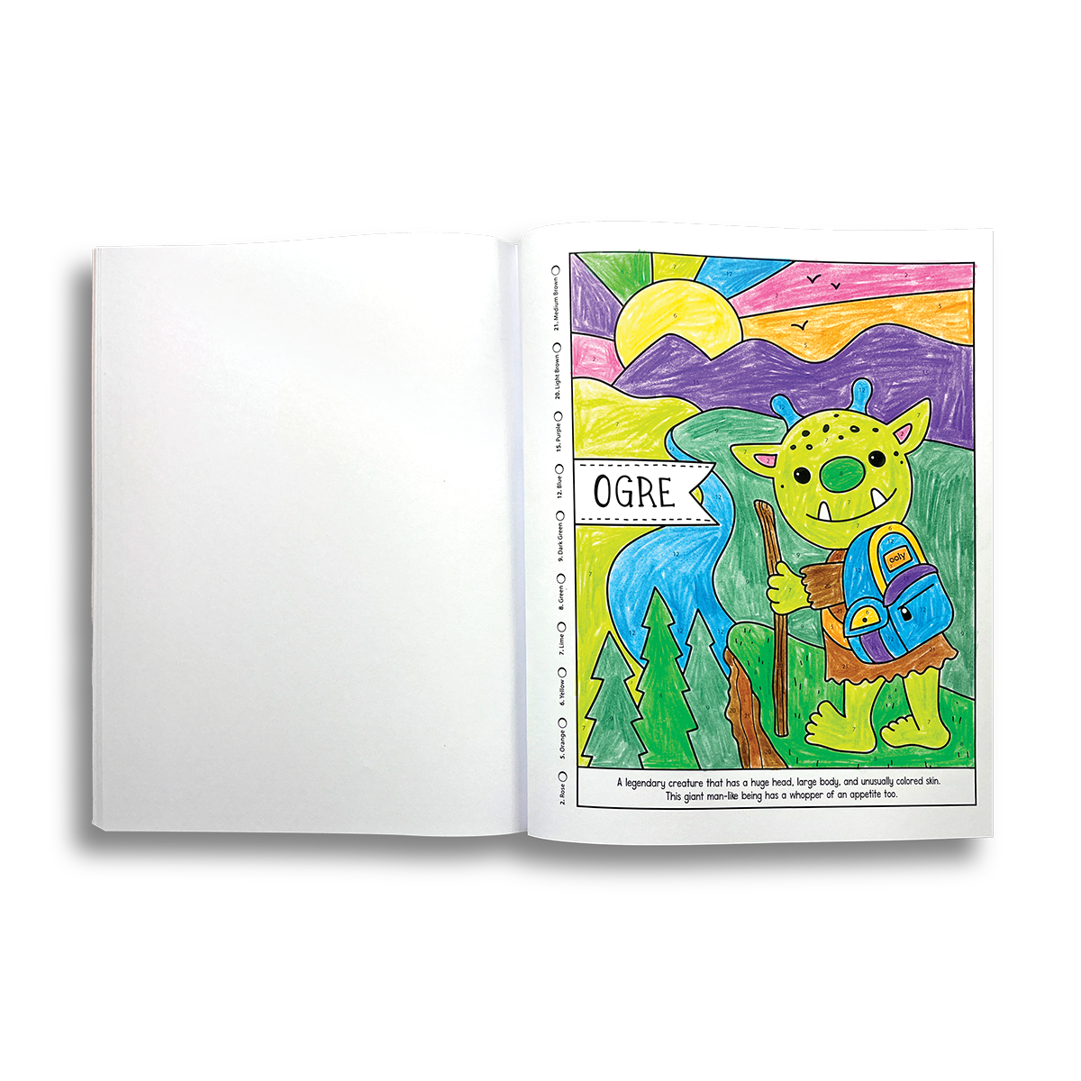 Coloring Books: Unicorns, Dragons, Fairies, Animals & More - OOLY