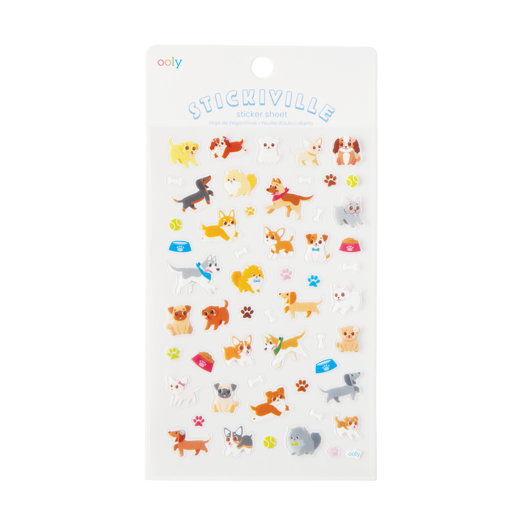 OOLY Stickiville Rainbow Love Stickers - The Spotted Goose