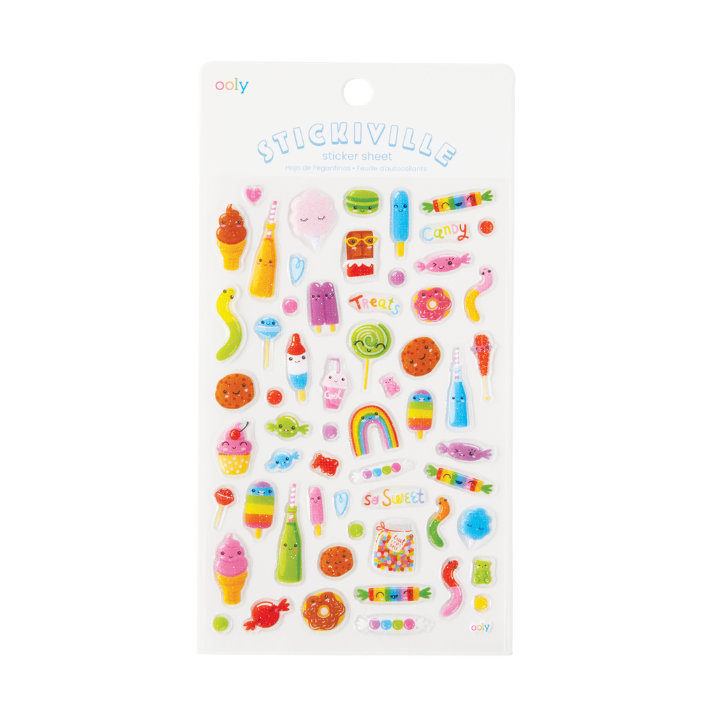 Assorted Colorful Candy Stickers (10/30/50 pcs) – Queen Karly