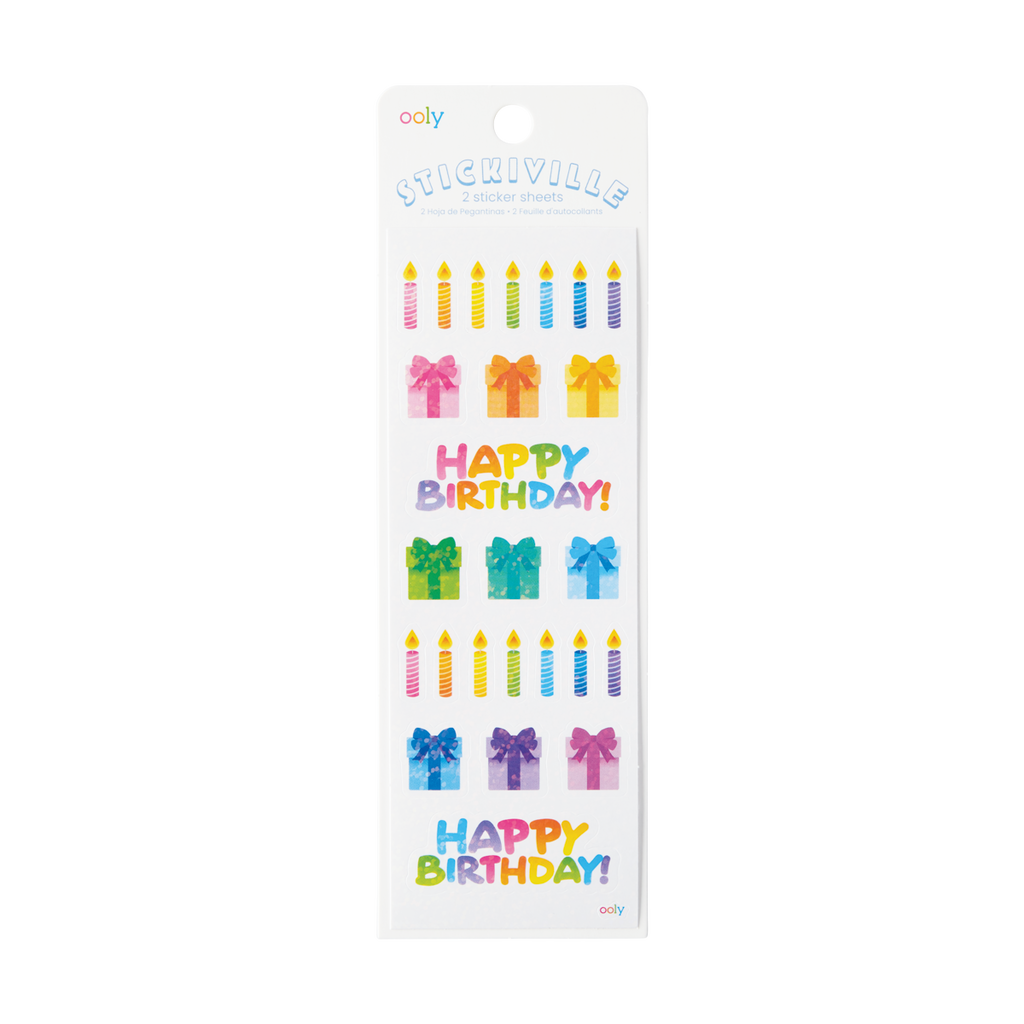 Adhesive Candle Stickers for Easter , set E.