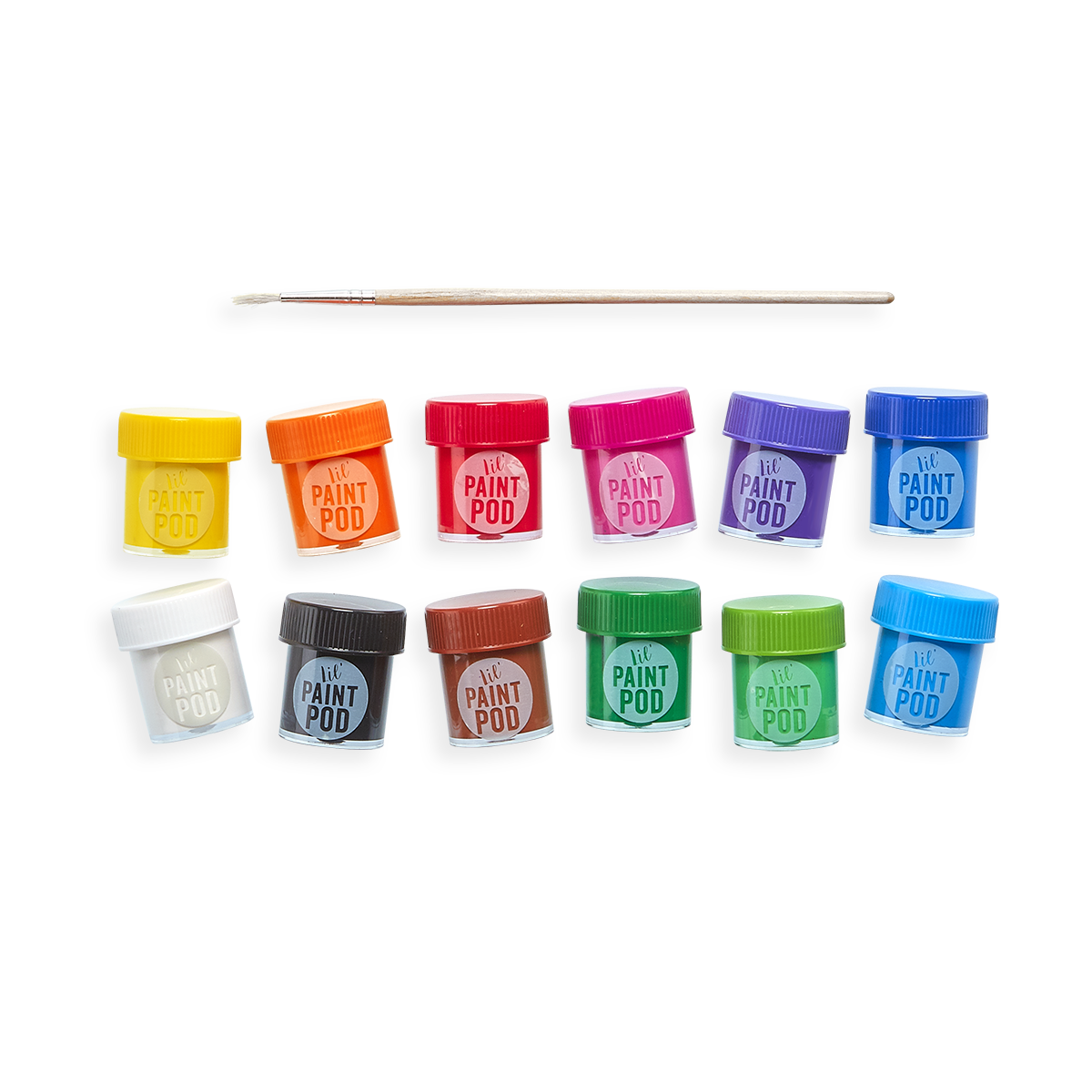 Poster Paint w/ Brush 6 Colors - Wholesale Price for Kid's Paints