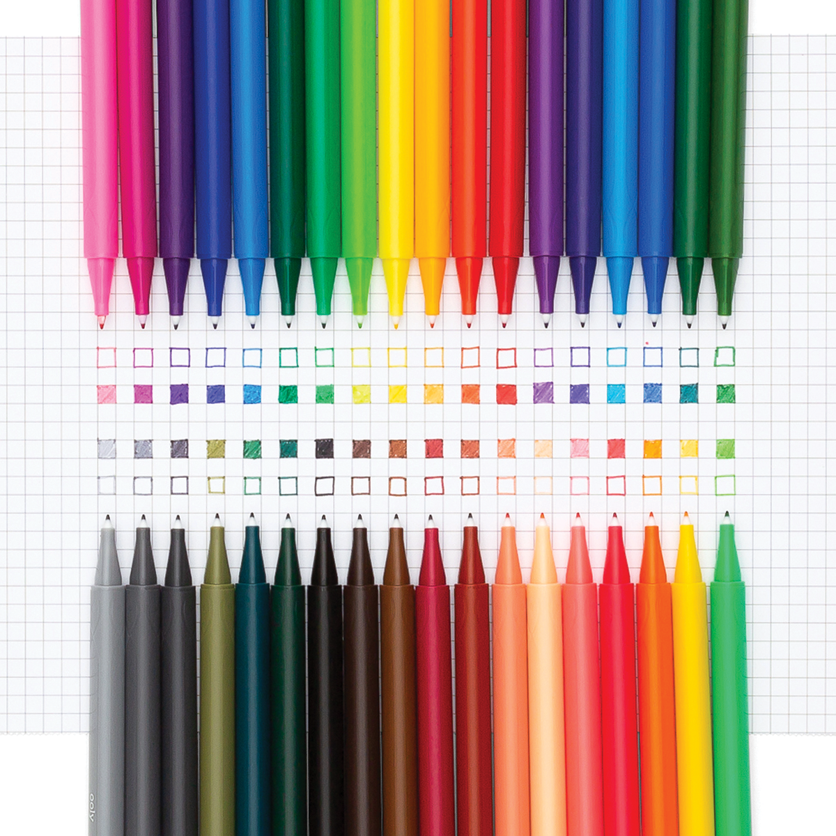 Coloring Bundle with Paper Roll, Markers, and Paint Sticks