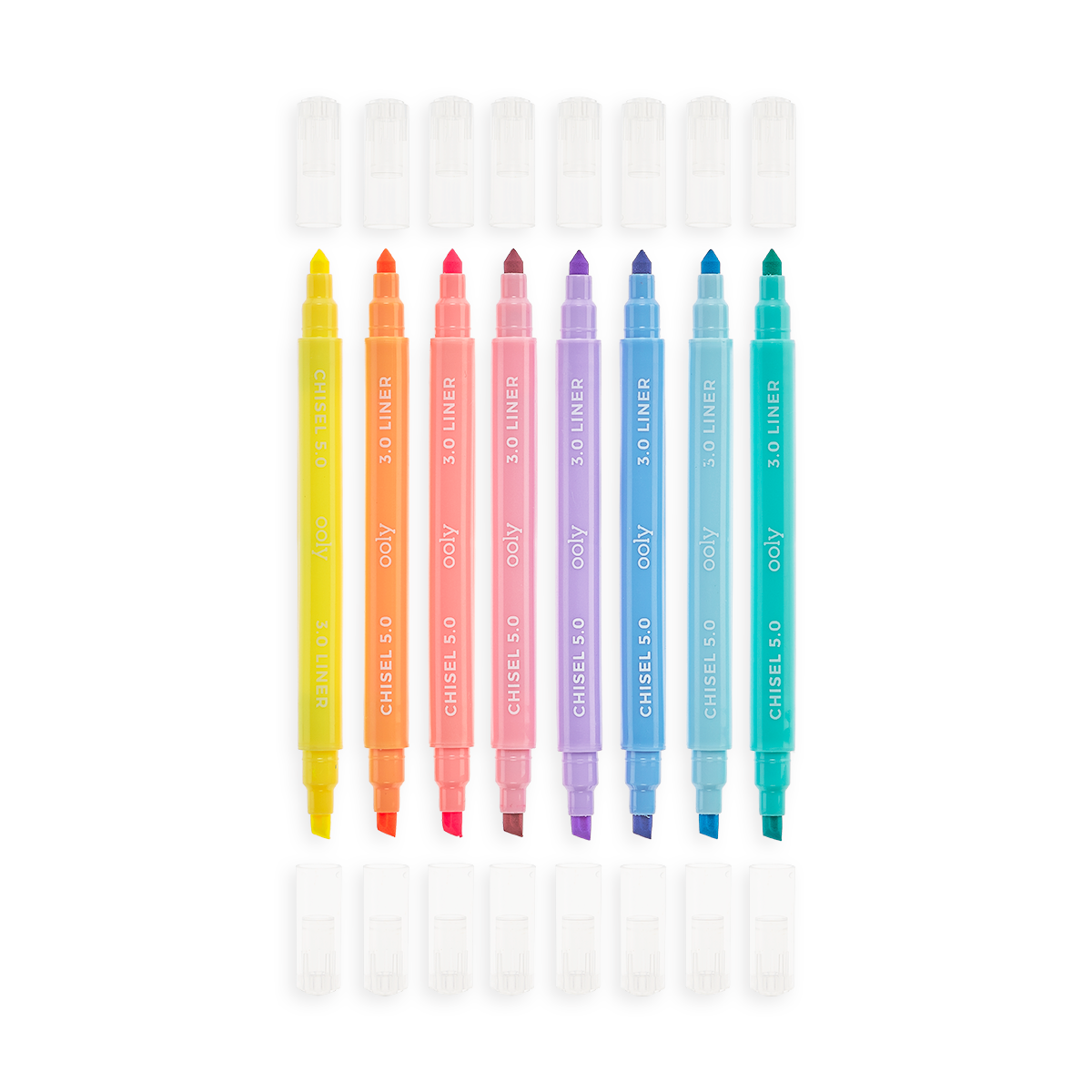 Color Layers Double Ended Layering Markers - Set of 8 - OOLY
