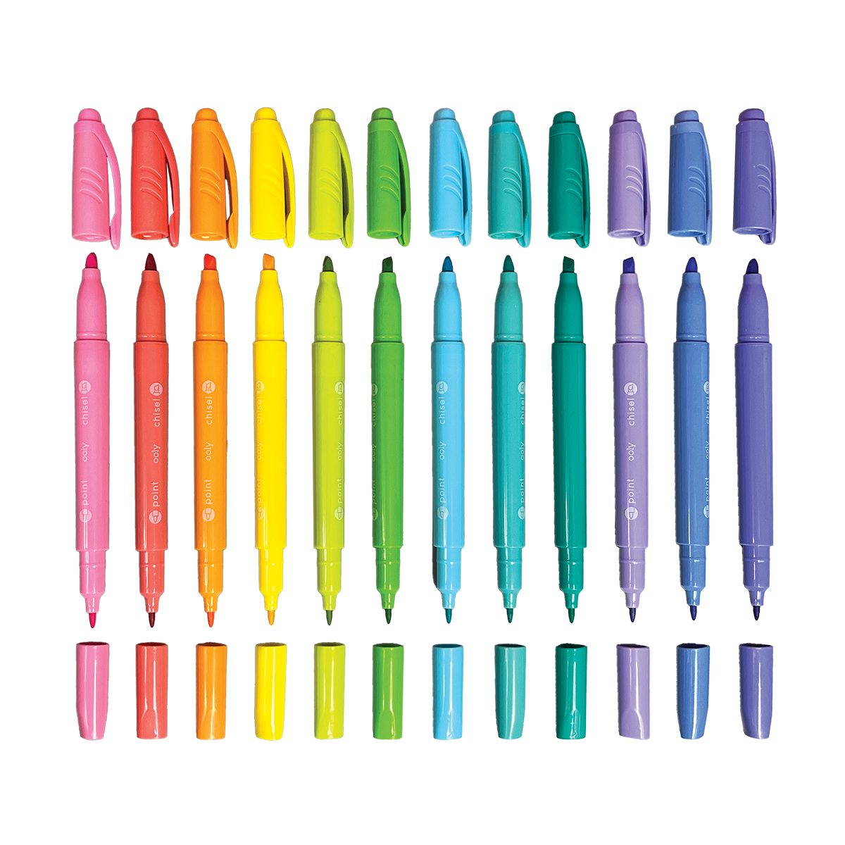 Ooly pastel hues coloured pencils set of 12 – Dilly Dally Kids