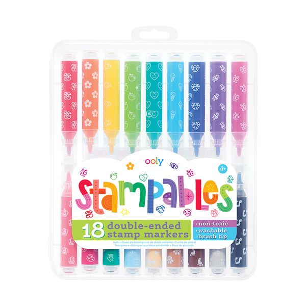Ooly Confetti Stamp Double-Ended Stamp Markers – Growing Tree Toys