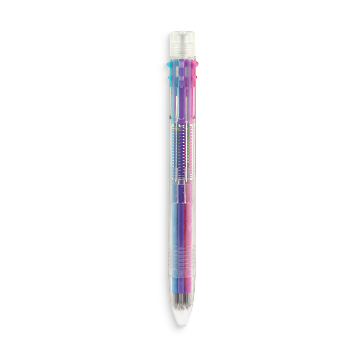 Buy 6pk SOL 10 in 1 Multi Coloured Pens All In One