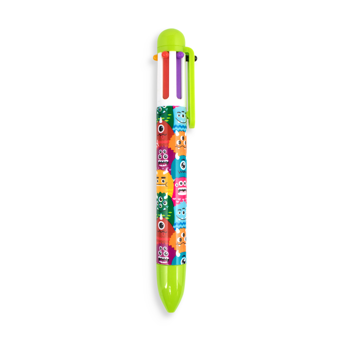 Meanplan 60 Pack 0.5 mm 6 in 1 Multicolor Ballpoint Pen Retractable  Ballpoint Pens Multi Colored Pens in One Cute Candy Color Pens Fun Pens for  Office