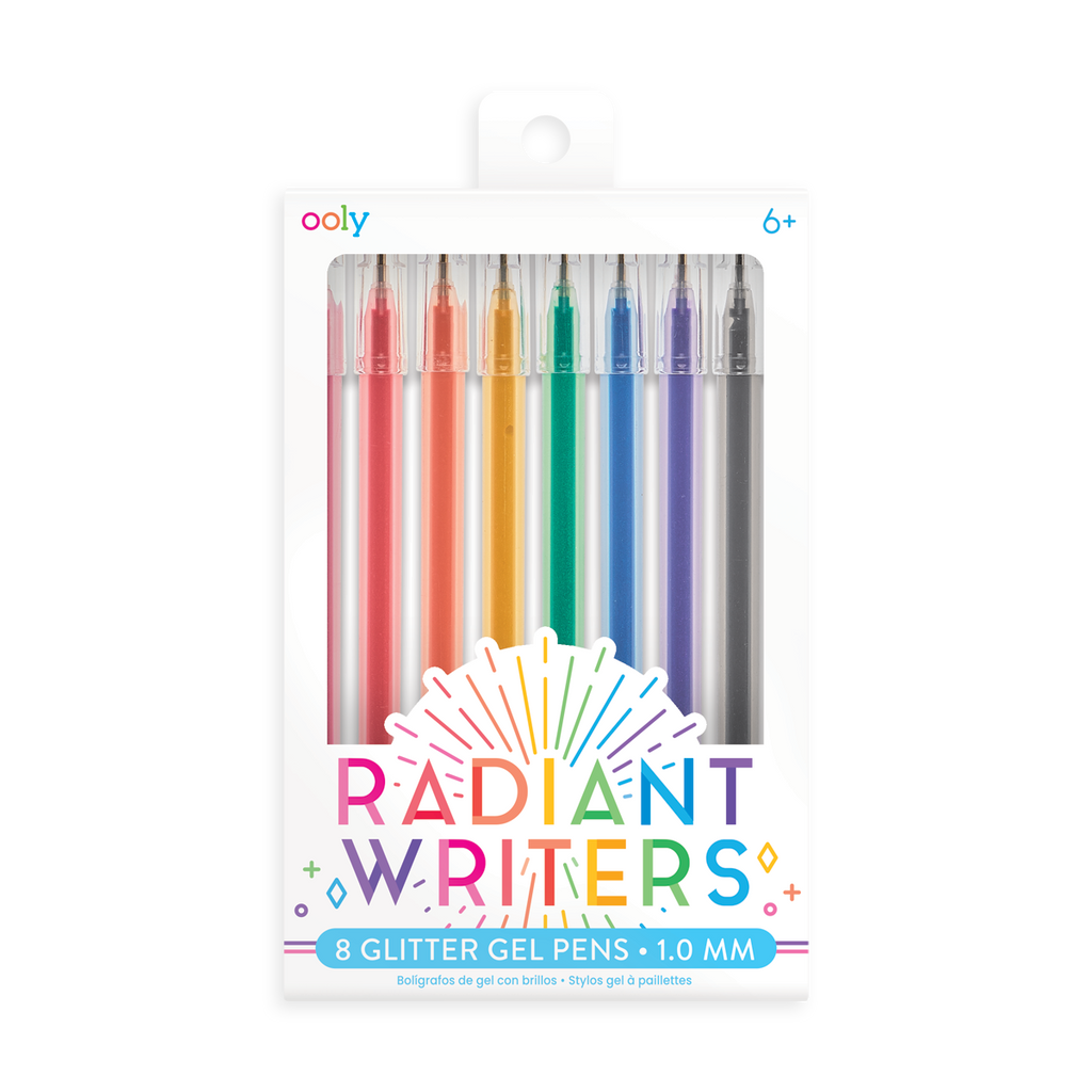 Radiant Writers Glitter Gel Pens – Fair Play Projects