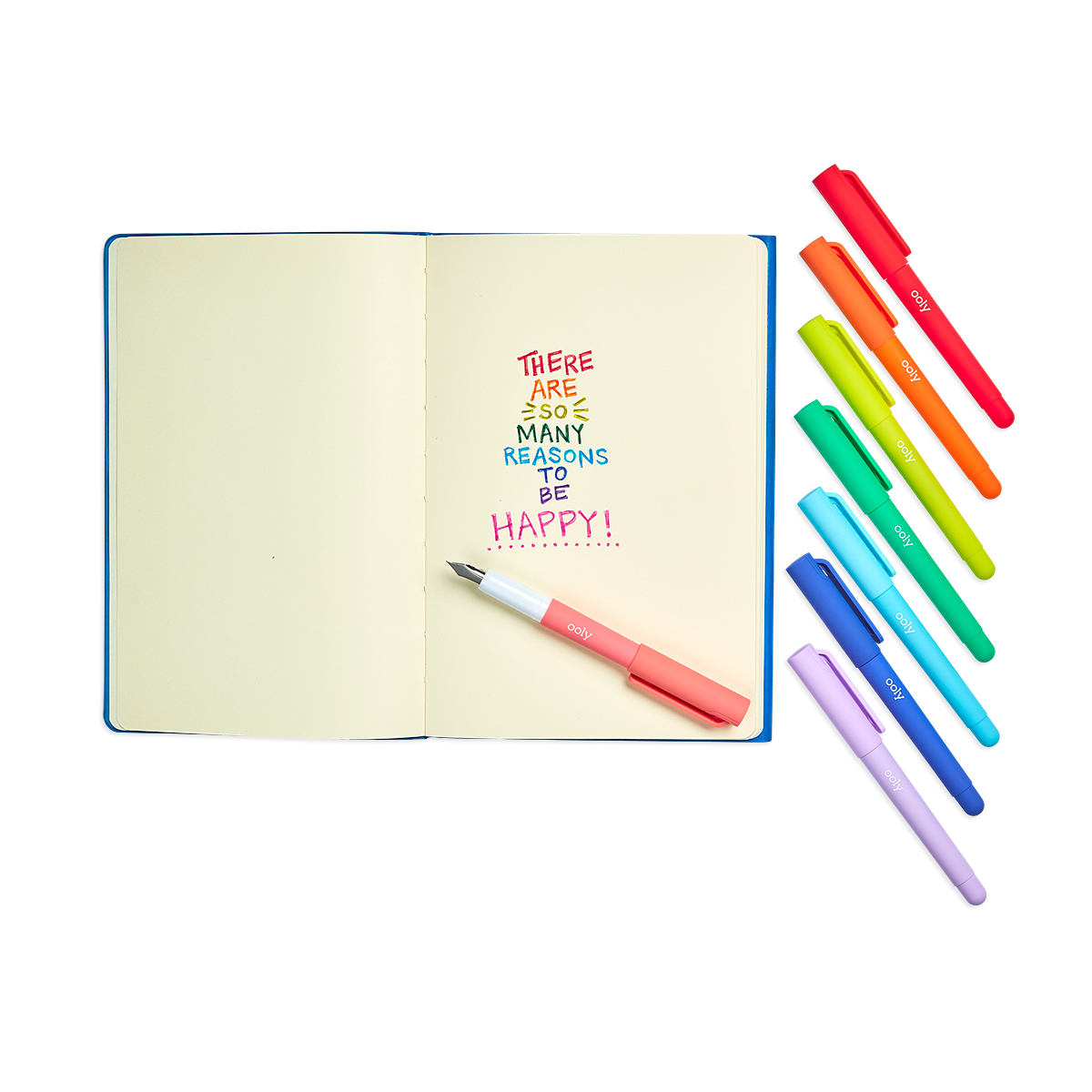 OOLY - Fountain pen obsessed? Well we just made dreams come true with  rainbow colored ink fountain pens in our Color Write set 😍 😍 😍