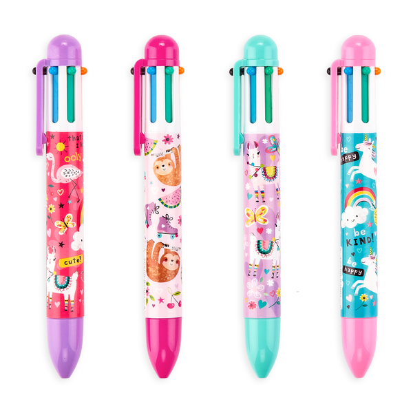 Fantastic Friends 6 Color Click Pen – Munchkin Land Kids