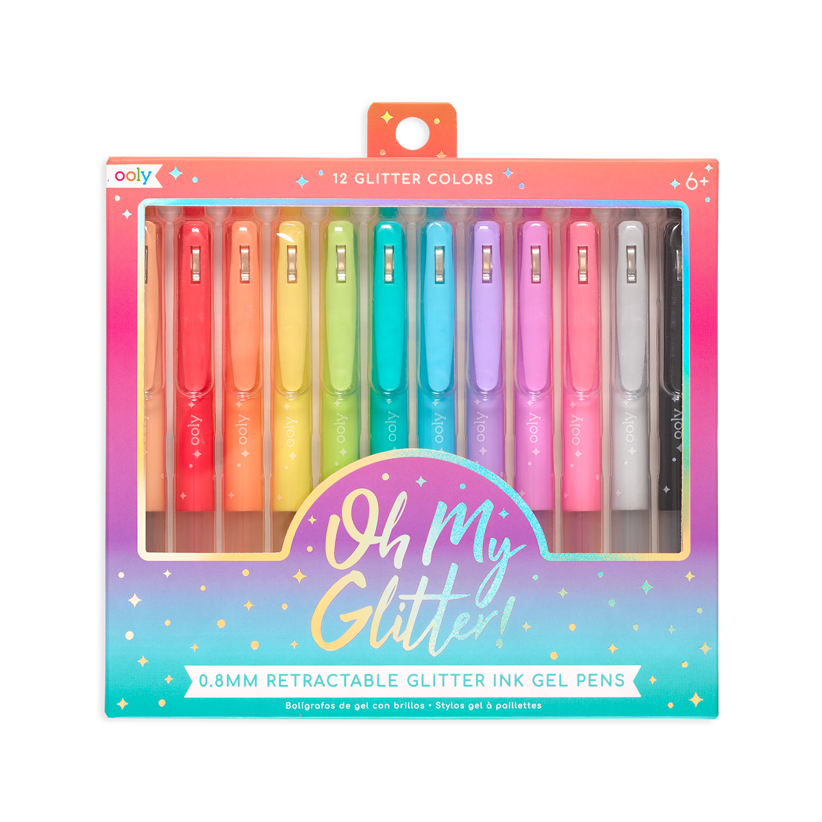Yummy Yummy Scented 12 Glitter Colored Gel Pens – www