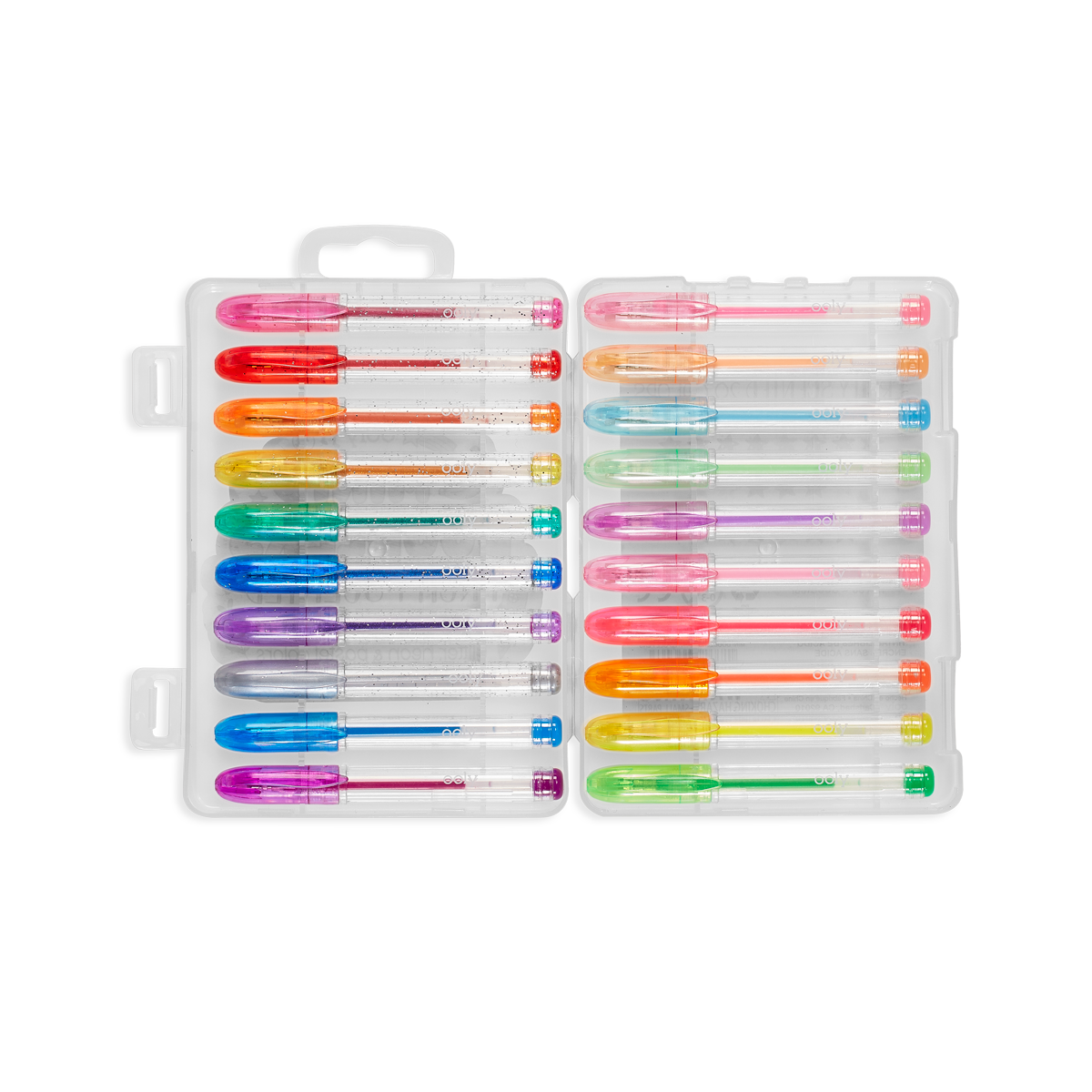  Scribble Stuff Scented Gel Pens - 30 Count - Includes Storage  Box : Office Products