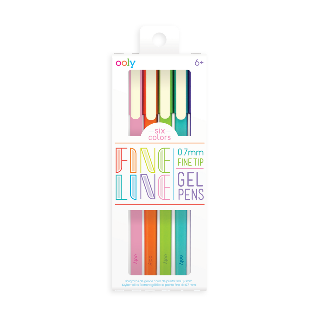 Fine Line Colored Gel Pens 6yrs+ – TANTRUM