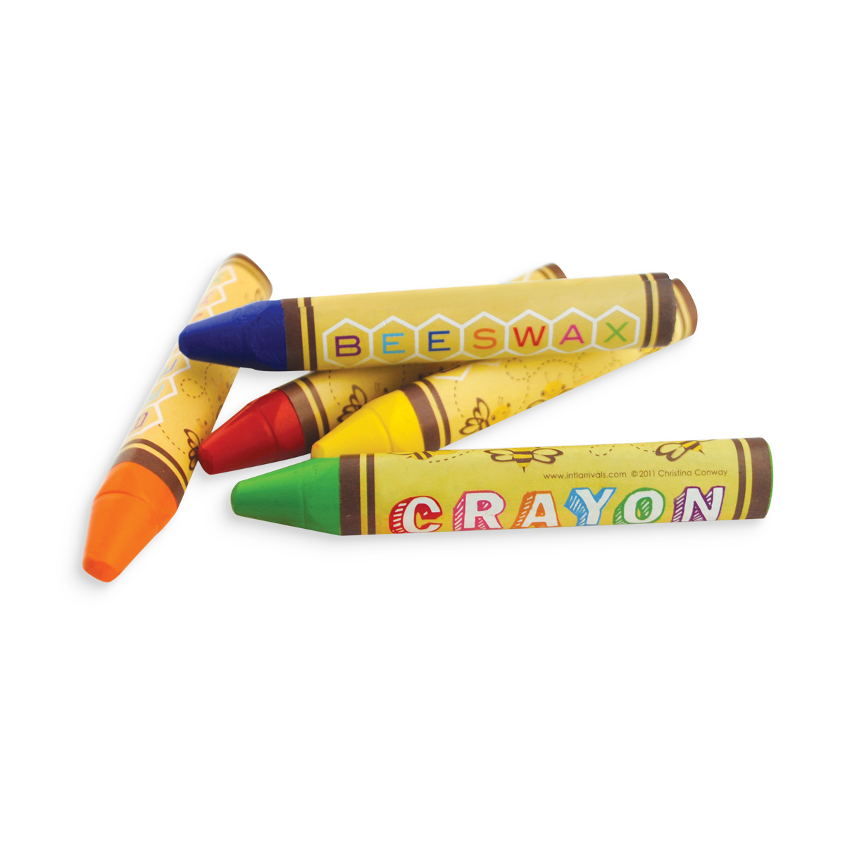 Ooly, Natural Beeswax Crayons, Set of 24 (133-50)